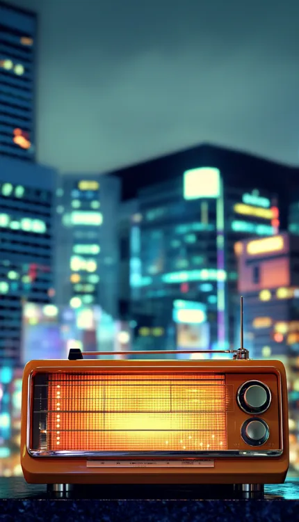 Radio market image card
